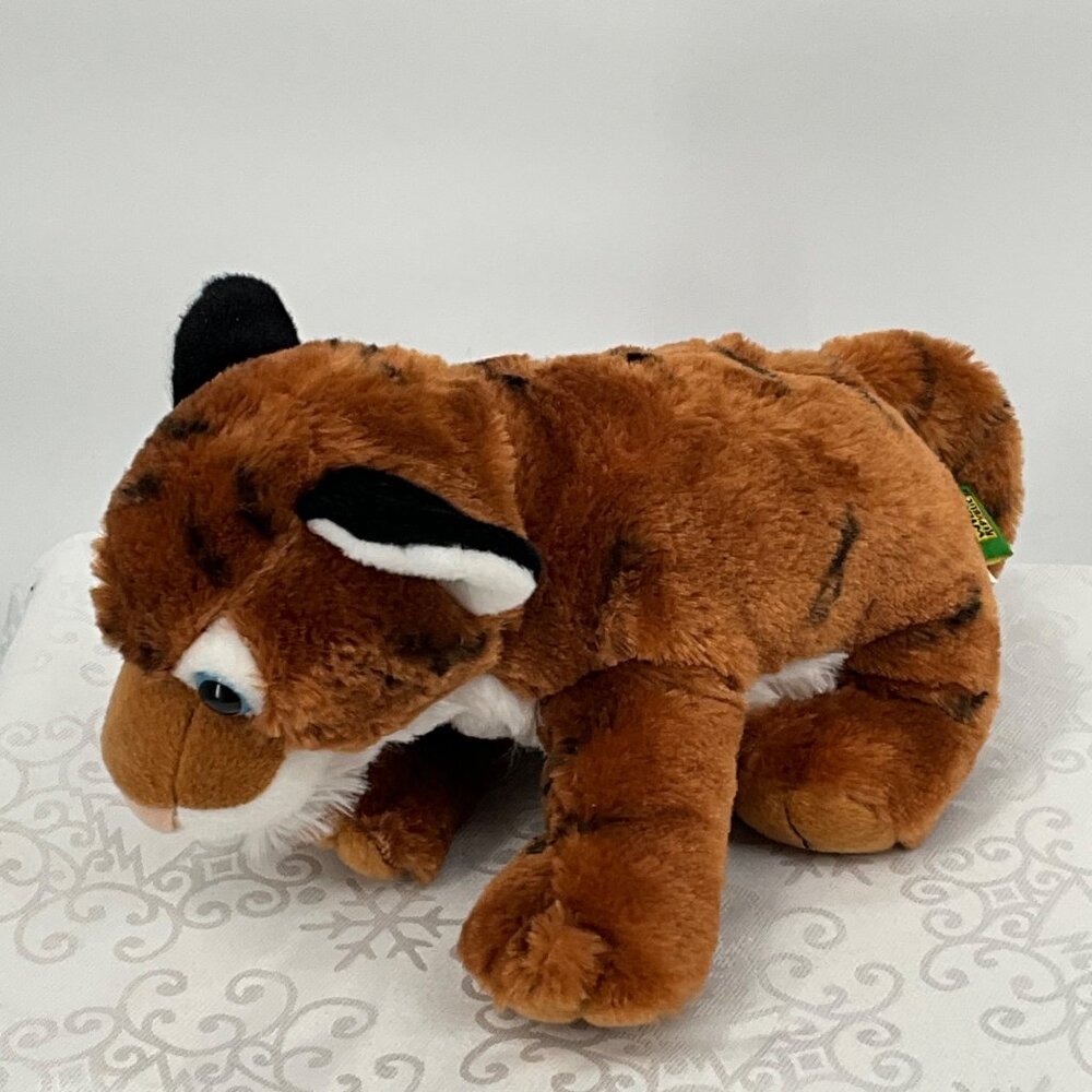 Wild Republic Plush Tiger Toy Stuffed Animal 12" Brown & White Cuddly Soft Toy F